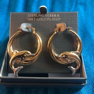 New- Dolphin Earrings